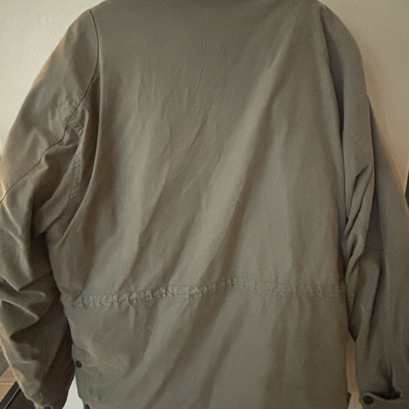Vintage Outback Trading Co Olive Green Field Jacket L Costa Rica Quilted Rare - Picture 3 of 15